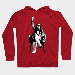 Bernadette Devlin McAliskey / Retro Graphic Artwork Hoodie